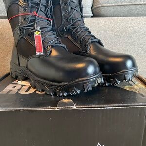 Men's Rocky Alpha Force Black Tactical Boots